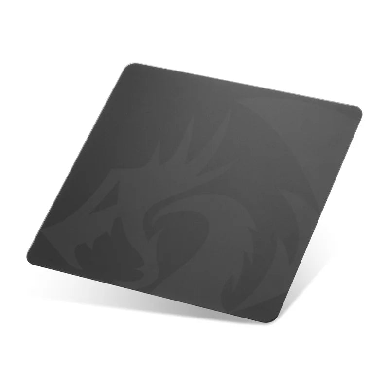Redragon PG1M Glass Mouse Pad - Ultra-Smooth Precision Surface with Non-Slip Base, Easy to Clean,13 x 13 x 0.15 inches