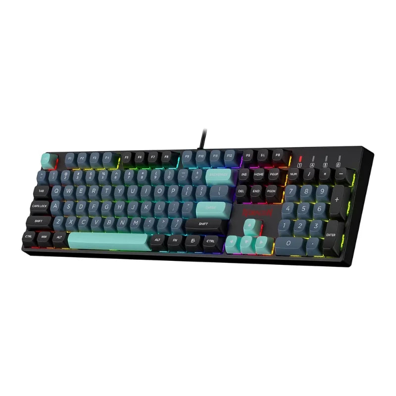 Redragon K582 SE Wired RGB 104 Keys Mechanical ,Dynamic 16.8M RGB Backlit Gaming Keyboard,Red Switches
