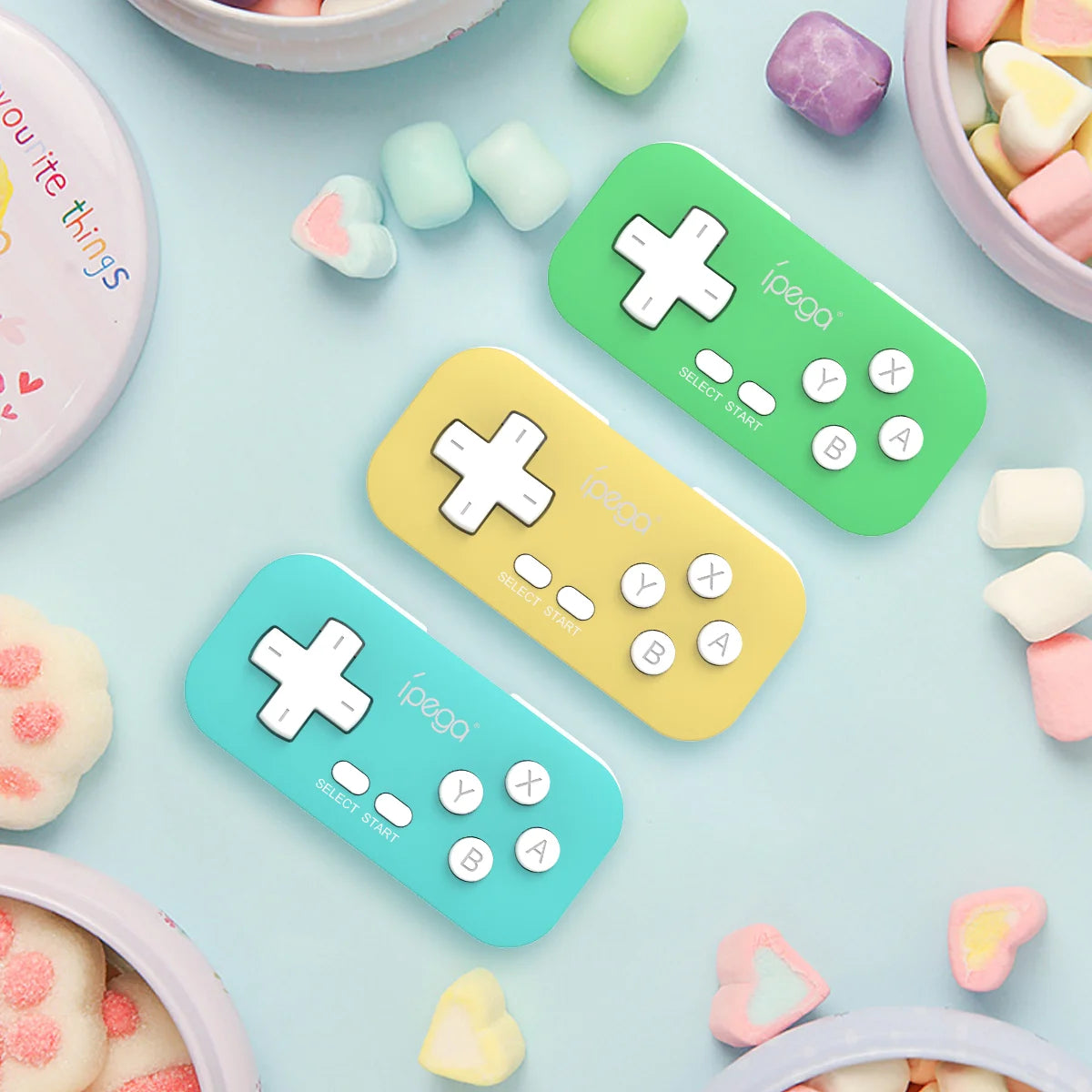 IPEGA PG-9193 Wireless Gamepad for Switch/iOS/Android/PC,TANGOO Controller with Gyro, Vibration, Wired/Wireless, Compact Design